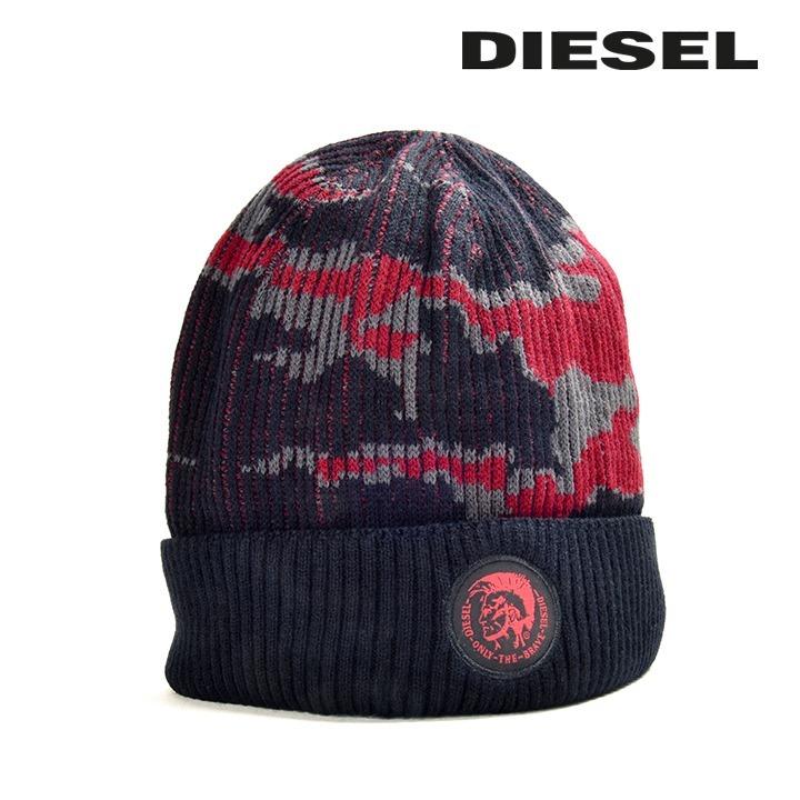 DIESEL（ディーゼル） ニットキャップ 帽子 メンズ ACミランコラボ