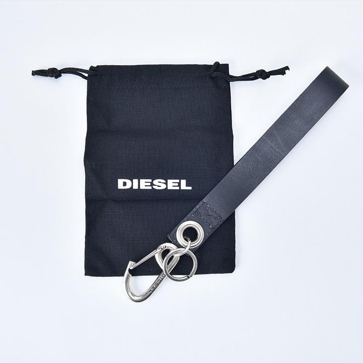 DIESEL ディーゼル ストラップキーホルダー メンズ 牛革 本革