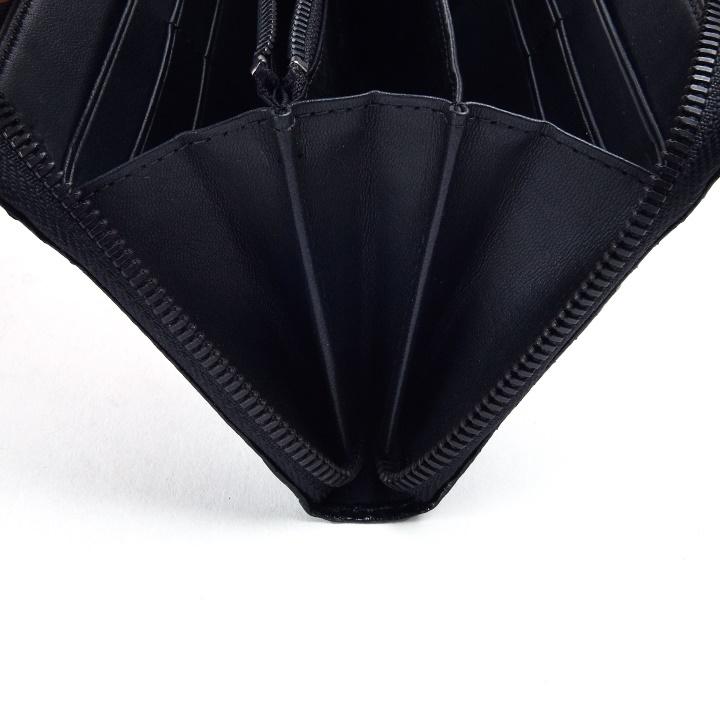 DIESEL（ディーゼル） 長財布 ウォレット メンズ 蛇革 本革 配色切替