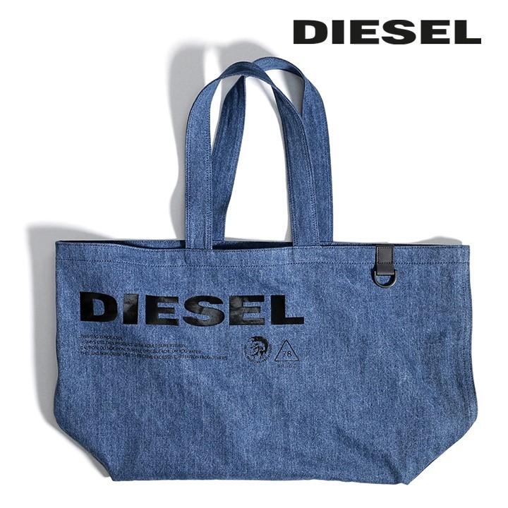 通販・買取 DIESEL◇トートバッグ/デニム/IDG/無地 トートバッグ www