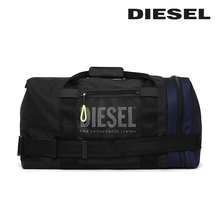DIESEL（ディーゼル） ボストンバッグ 鞄 メンズ ロゴ メッシュ