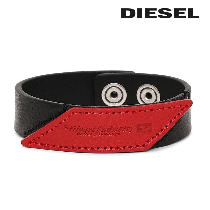 DIESEL（ディーゼル） レザーブレスレット メンズ 牛革 本革 