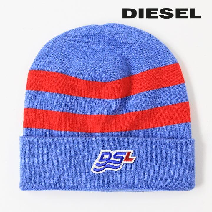 DIESEL ディーゼル ウールニットキャップ 帽子 メンズ