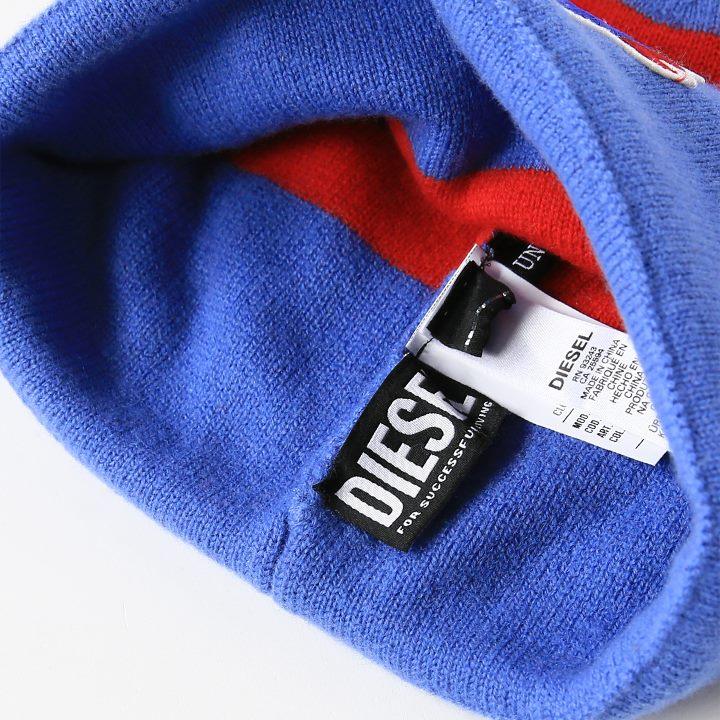 DIESEL ディーゼル ウールニットキャップ 帽子 メンズ