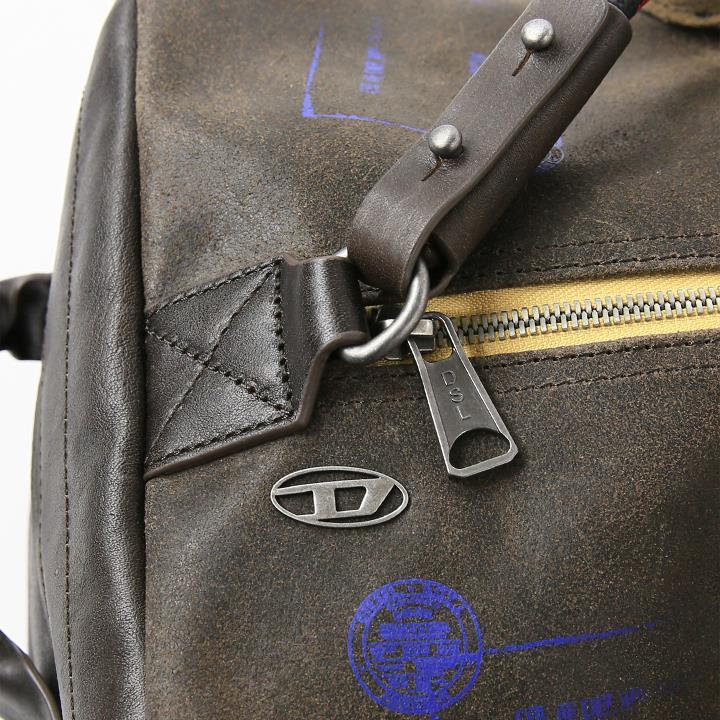 ディーゼル　ボストンバッグ　旅行用バッグ　本革 DIESEL ディーゼル トラベルボストンバッグ 鞄 メンズ 牛革 本革