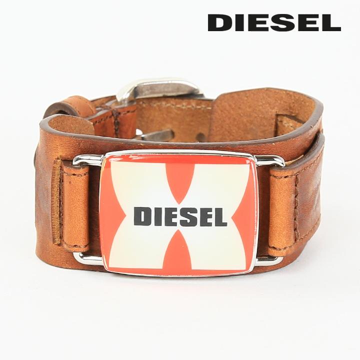 DIESEL ディーゼル レザーブレスレット メンズ レディース 男女