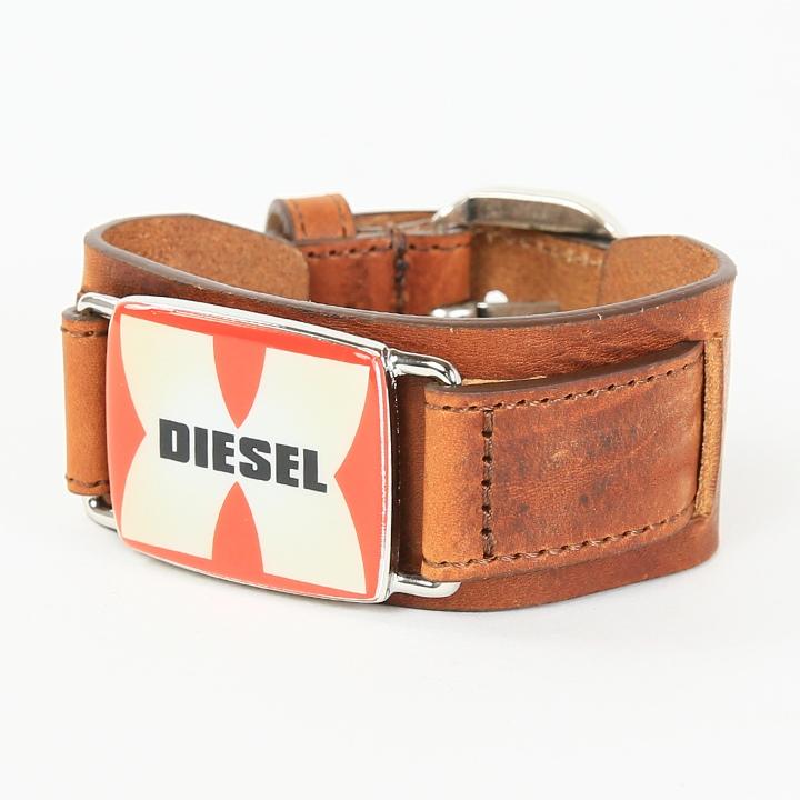 DIESEL ディーゼル レザーブレスレット メンズ レディース 男女