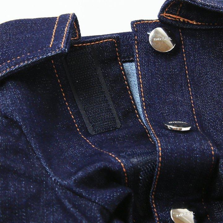 DIESEL ディーゼル ドッグウェア デニムジャケット 刺繍 プリント