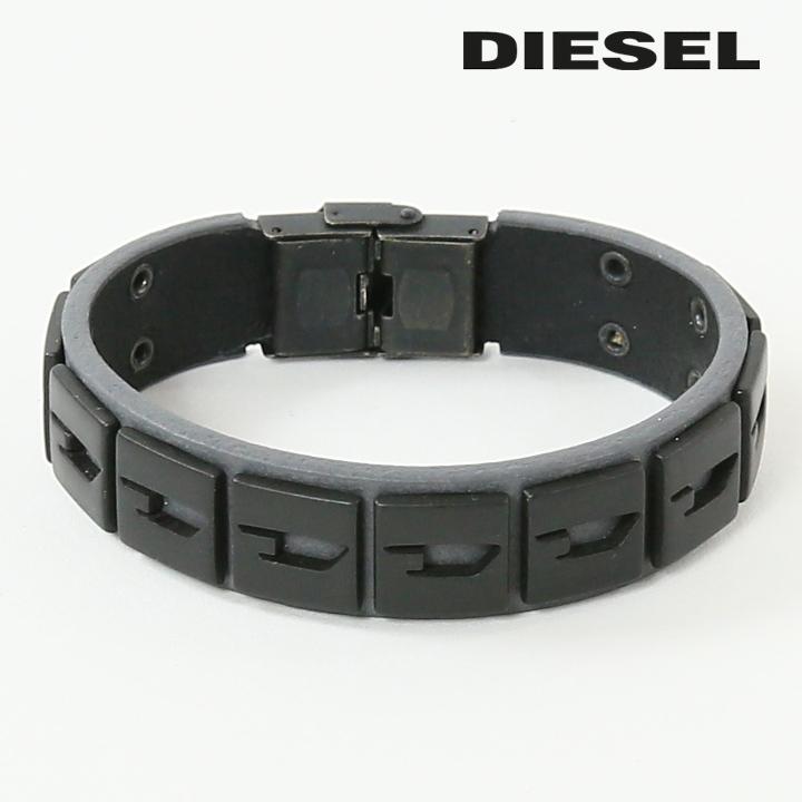 DIESEL ディーゼル レザーブレスレット メンズ レディース 男女