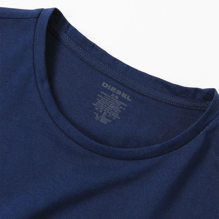 ディーゼル DIESEL 半袖Tシャツ カットソー メンズ 3枚組 シンプル コットン 薄手 アンダーウェア インナー UMTEE-JAKETHREEPACK｜tutto-tutto｜06