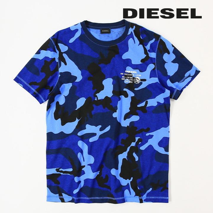 DIESEL（ディーゼル） 半袖Tシャツ カットソー メンズ カモフラージュ