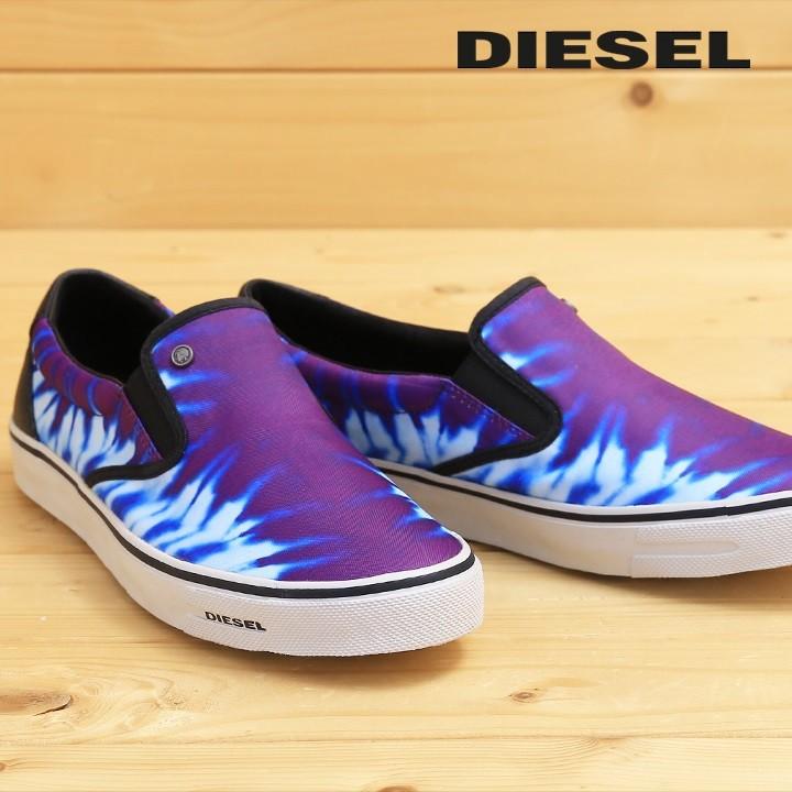 DIESEL（ディーゼル） スニーカー シューズ 靴 メンズ 牛革レザー使い