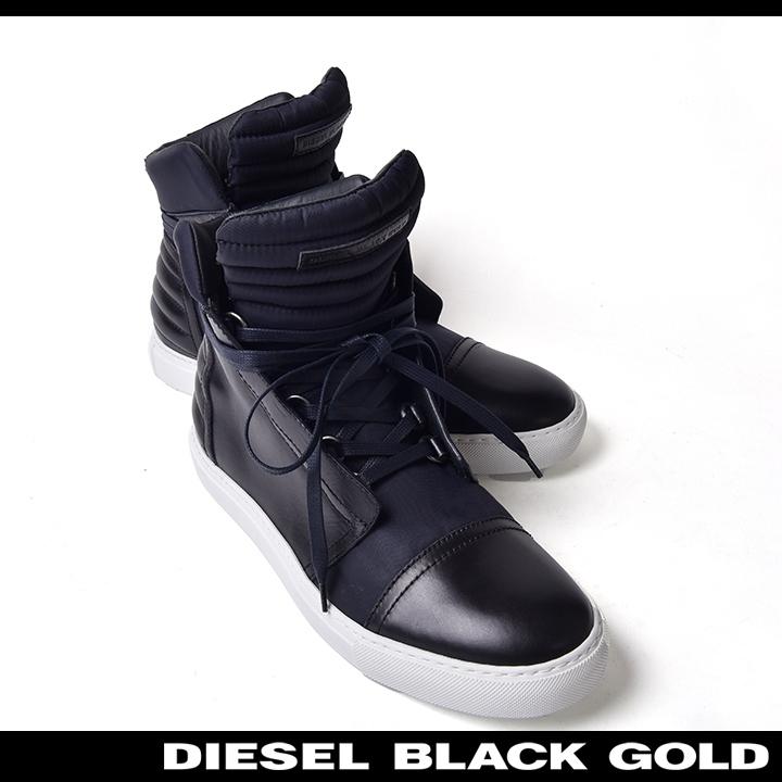 DIESEL BLACK GOLD ディーゼルブラックゴールド ハイカット