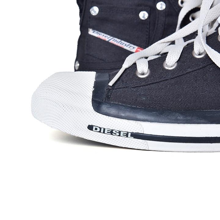 DIESEL ディーゼル ハイカットスニーカー 靴 メンズ 刺繍ロゴ