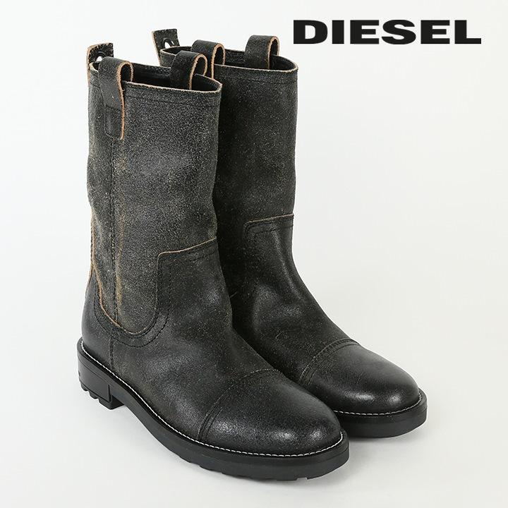 ディーゼルヴィンテージメンズブーツ DIESEL ディーゼル レザーブーツ 靴 メンズ 牛革 本革