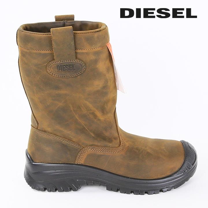 DIESEL ディーゼル レザーエンジニアブーツ 安全靴 メンズ 牛革 DIESEL ディーゼル レザーエンジニアブーツ 安全靴 メンズ 牛革