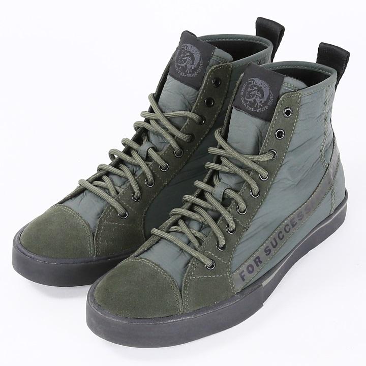 DIESEL ディーゼル ハイカットスニーカー 靴 メンズ ラッフル