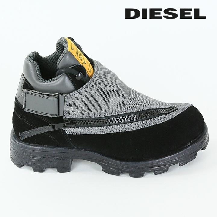 DIESEL（ディーゼル） レザーアンクルブーツ 靴 メンズ 牛革 本革 