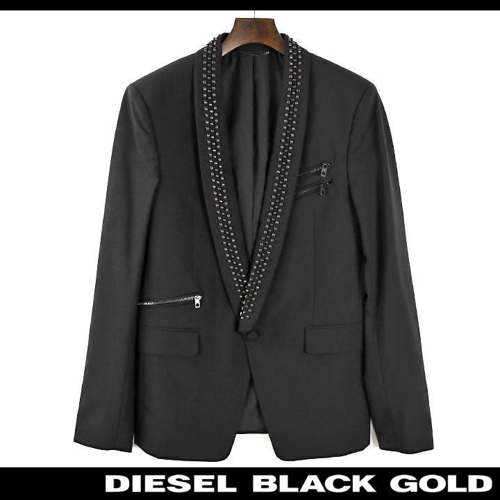 ディーゼルブラックゴールド DIESEL BLACK GOLD テーラードジャケット メンズ スタッズ装飾 ジップポケット シングル 1B 1釦  JIBORKIA :die-m-o-81-434:買っCiao!トゥット トゥット - 通販 - Yahoo!ショッピング