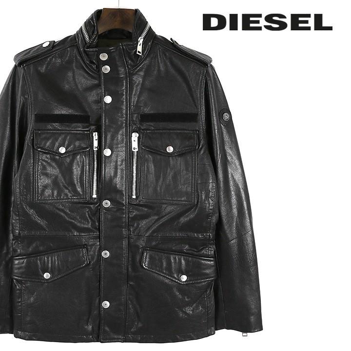 ディーゼル Diesel レザージャケット メンズ 牛革 本革 スタンドカラー 中綿入り L Achai Die M O 098 買っciao トゥット トゥット 通販 Yahoo ショッピング
