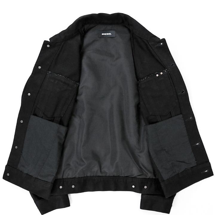DIESEL（ディーゼル） デニムジャケット メンズ 背中ボア切替 長袖 A 