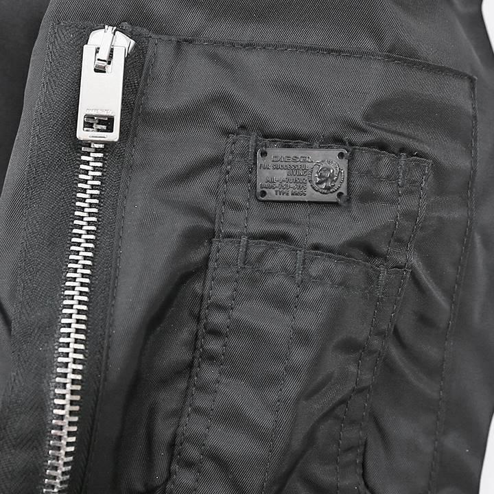 □DIESEL ディーゼル メンズ□パッカブル収納 袖異素材切替ジャケット 