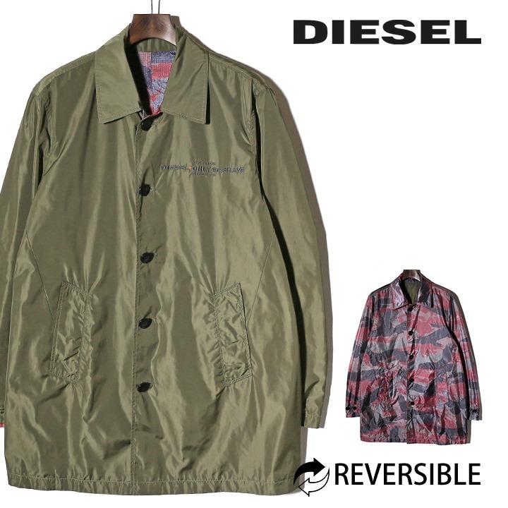 DIESEL ディーゼル ステンカラーコート ジャケット メンズ
