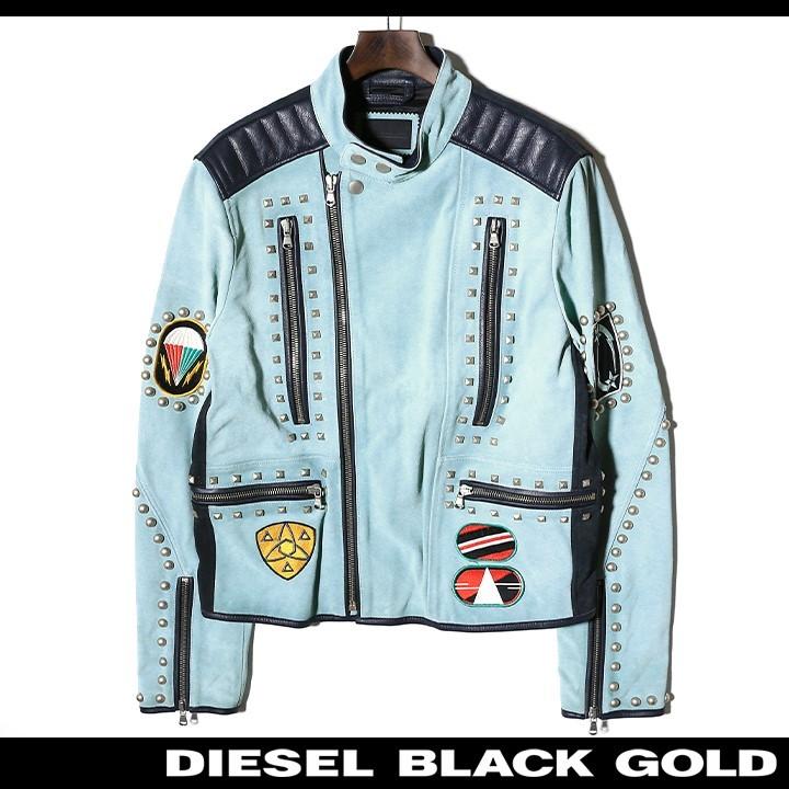 希少モデル ディーゼルブラックゴールド ライダースジャケット 牛革 楽天市場】□DIESEL BLACK GOLD ディーゼル ブラックゴールド