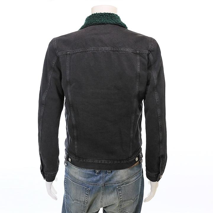 DIESEL（ディーゼル） デニムジャケット メンズ 中ボア ヴィンテージ
