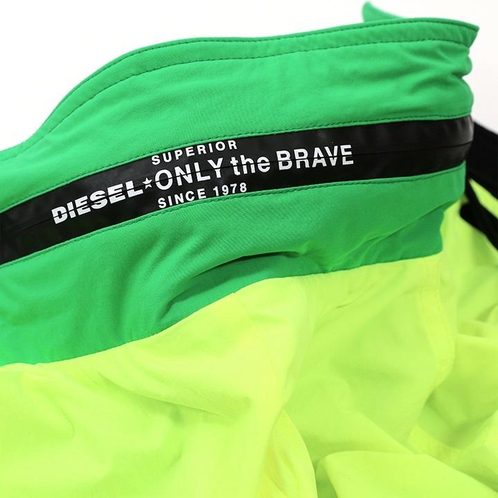 DIESEL（ディーゼル） ジップアップブルゾン メンズ フード収納 反射材 