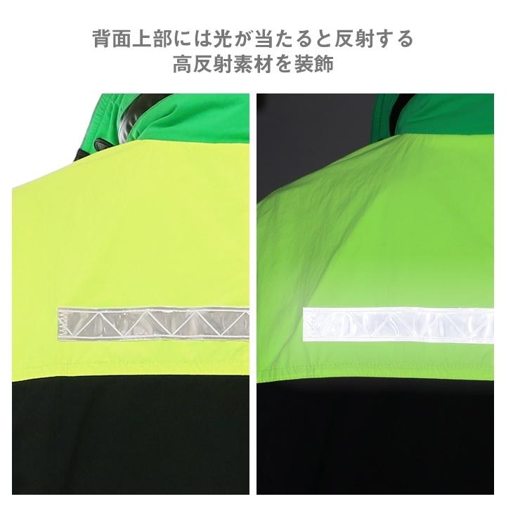 DIESEL（ディーゼル） ジップアップブルゾン メンズ フード収納 反射材 