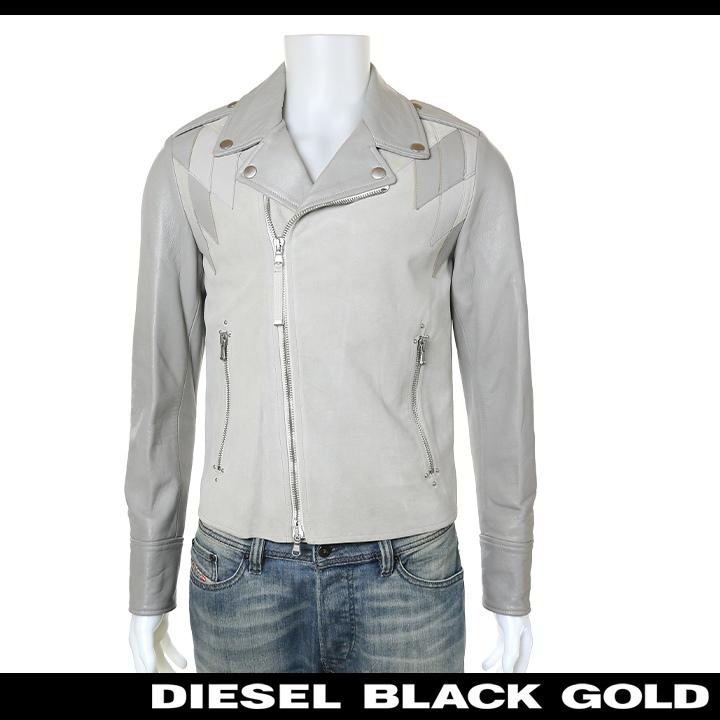 DISEL BLACK GOLD レザージャケット ライダース DIESEL BLACK GOLD ディーゼルブラックゴールド レザー