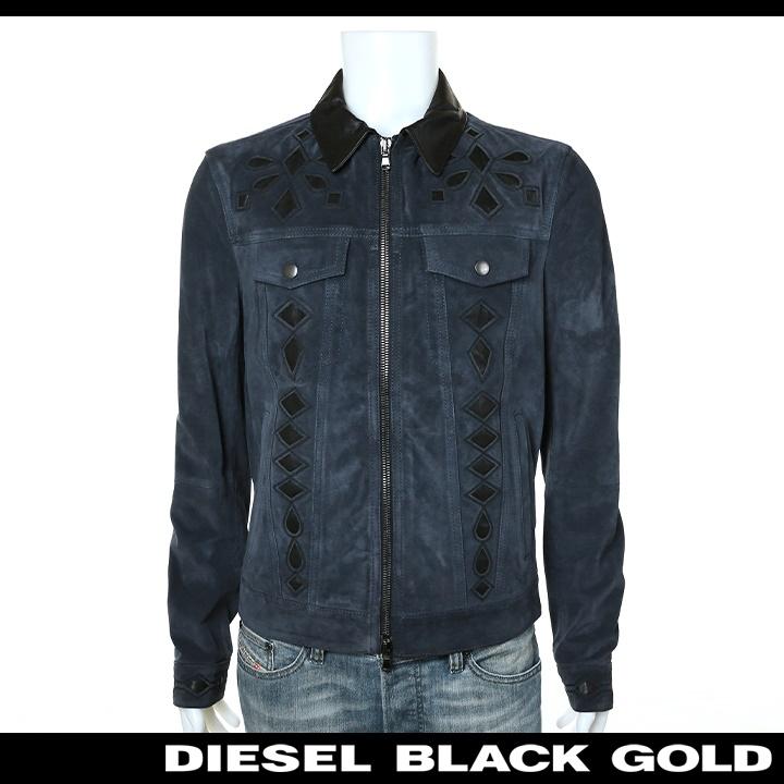 DIESEL BLACK GOLD ディーゼルブラックゴールド スウェードレザー