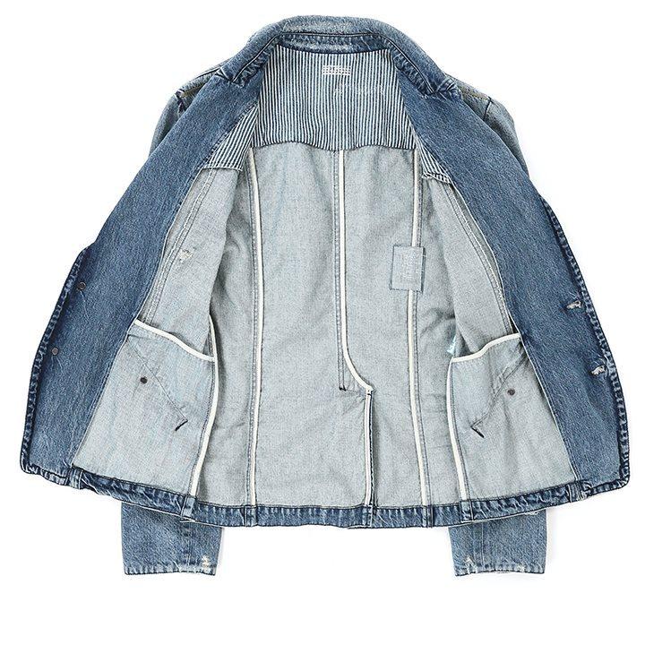新品未使用) デニムジャケット DIESEL BLACK  GOLD Diesel Black Gold デニムジャケット