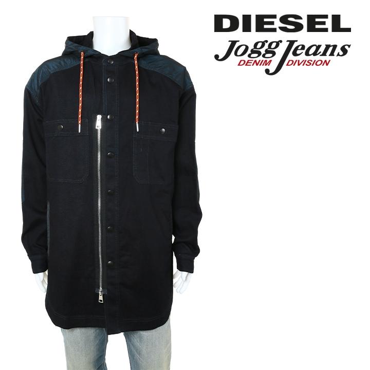 ディーゼル DIESEL ジョグジーンズジャケット メンズ ナイロン切替 オーバーサイズ スウェットデニム フーデッド D-SIMILAR-NE  :die-m-o-c4-504:買っCiao!トゥット トゥット - 通販 - Yahoo!ショッピング