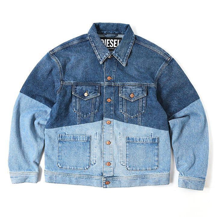 DIESEL ディーゼル デニムジャケット メンズ ビッグシルエット