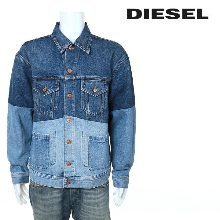 DIESEL ディーゼル デニムジャケット メンズ ビッグシルエット