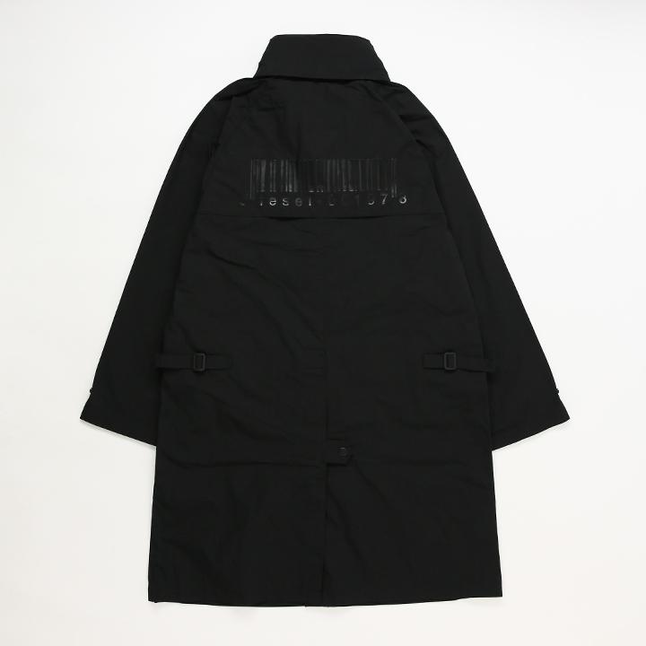 DIESEL ディーゼル ロングコート メンズ バーコードプリント DIESEL ディーゼル ロングコート メンズ バーコードプリント