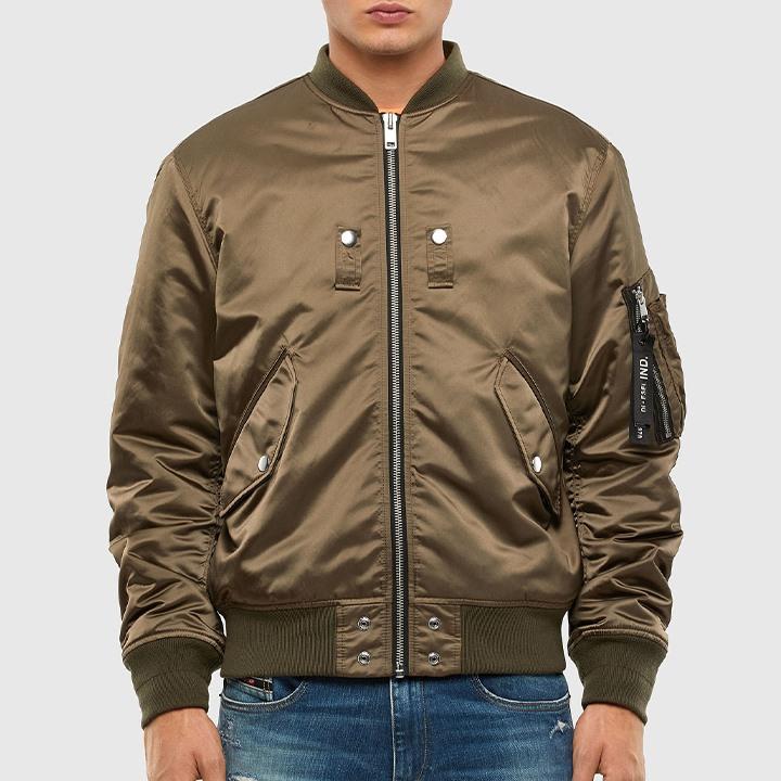 DIESEL ディーゼル ボンバージャケット メンズ 編み込みデザイン DIESEL ディーゼル ボンバージャケット メンズ 編み込みデザイン