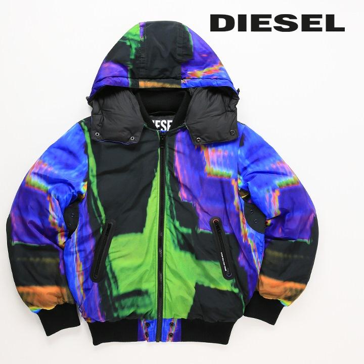DIESEL ディーゼル 中綿ジャケット メンズ サイケデリック DIESEL ディーゼル 中綿ジャケット メンズ サイケデリック