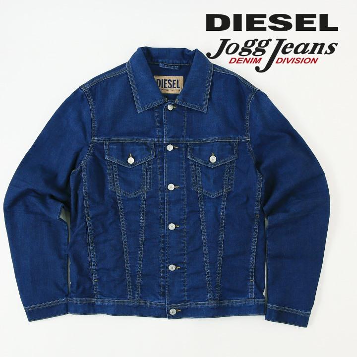 【新品未使用】DIESELジョグジーンズ☆デニムジャケットXL☆NHILL-TW DIESEL ディーゼル ジョグジーンズデニムジャケット メンズ