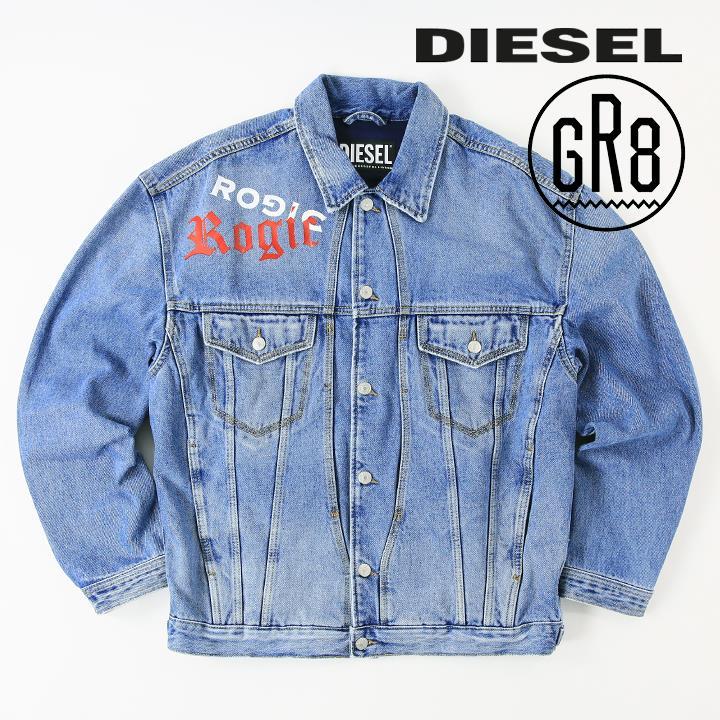 DIESEL ディーゼル デニムジャケット メンズ GR8(グレイト DIESEL ディーゼル デニムジャケット メンズ GR8(グレイト