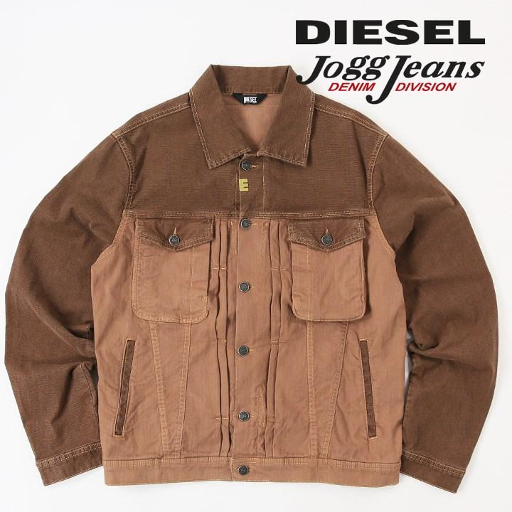 DIESEL ディーゼル ジョグジーンズ ジャケット メンズ 切替 DIESEL ディーゼル ジョグジーンズ ジャケット メンズ 切替