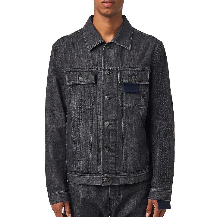 DIESEL ディーゼル デニムジャケット メンズ 蛇腹デザイン DIESEL ディーゼル デニムジャケット メンズ 蛇腹デザイン