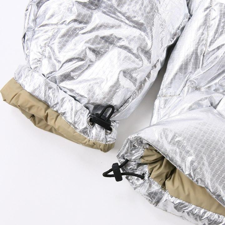 DIESEL ディーゼル ダウンジャケット メンズ メタリックカラー