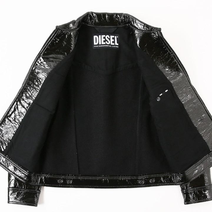 DIESEL ディーゼル ジップアップジャケット メンズ 光沢 DIESEL ディーゼル ジップアップジャケット メンズ 光沢
