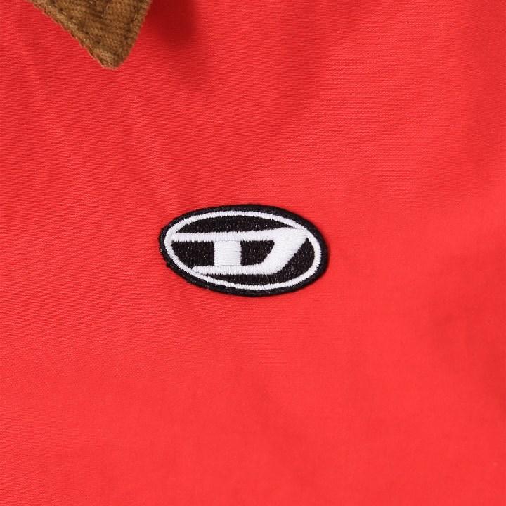 DIESEL ディーゼル コーチジャケット メンズ オーバルD DIESEL ディーゼル コーチジャケット メンズ オーバルD