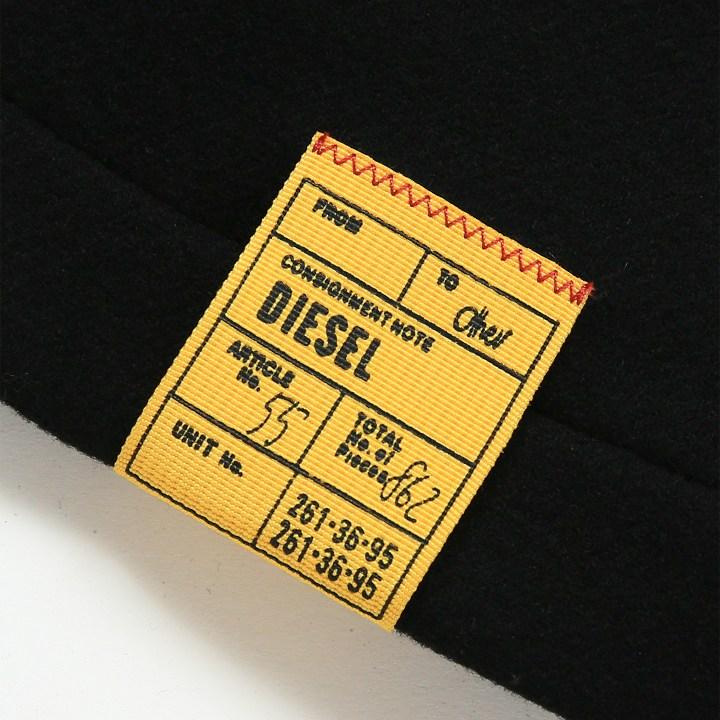 DIESEL ディーゼル チェスターコート メンズ 共布ベルト付き