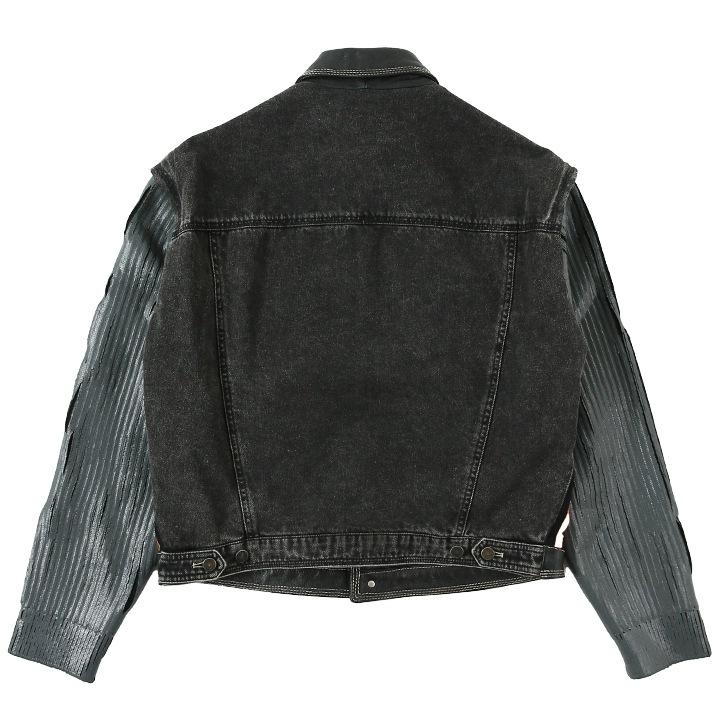 DIESEL ライダース　デニムジャケット　メンズ ライダース デニム ライダースジャケット[品番：LU000006217