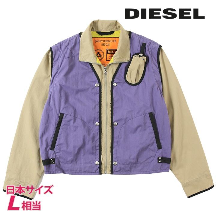 DIESEL ミリタリージャケット メンズ DIESEL ディーゼル メンズ ジャケット ミリタリージャケット M